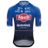 Set Fietsshirt + Korte Koersbroek 2023 Alpecin Deceuninck Blauw
